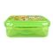 Lion Star Plastic Enzo Clip Lunch Box, 5.7in (H) x 4.1in (W) x 2.2in (D), Green, SB-33