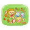 Lion Star Plastic Enzo Clip Lunch Box, 5.7in (H) x 4.1in (W) x 2.2in (D), Green, SB-33