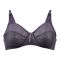 BeBelle Jullia Juvena Micro Stripe Fabric Bra, Charcoal, 1235