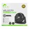 E-Lite High Velocity Turbo Fan, 3 Speeds, Adjustable Tilt, Quiet, 30W, 8 Inch, Black, EVF-08