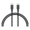 Aukey Impulse Braided PD 100W USB 3.1 Gen 2 USB-C Cable, 1.2m, Black, CB-CD21