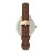 Timex Women's Standard Demi 30mm Leather Strap Watch Golden Tone, TW2U60000