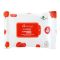 Glamorous Face Rose Touch Face And Body Cleansing Wipes, GF1042, 30-Pack