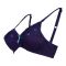 BeBelle TLP-Hearts Cotton Bra, Beyond Basics, Navy Blue, 1482