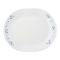 Corelle Livingware Provincial Blue Serving Platter, 12.25 Inches, 6021578