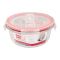 Pyrex Easy Vent Rectangular Glass Food Storage With Lid, 625ml, PX-EV625R