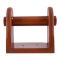 Amwares Mango Wood Wall Tissue Stand, Small, 5x3x5.5 Inches, 009003