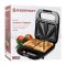 West Point Deluxe Sandwich Toaster, Black, WF-694