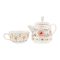 Ecology Tea Set Cup 180ml Teapot, EC63302