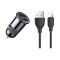 Joyroom 3.1A Mini Dual -Port Fast Car Charger, White, C-A06