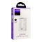 Joyroom 3.1A Mini Dual -Port Fast Car Charger, White, C-A06