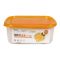 Appollo Crisper Food Container, 3-Piece Set, Large Orange