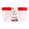 Appollo Crisper Food Container 3's Set, Red, 4 Liters