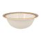 Sky Melamine Bowl, Golden, 8 Inches, Elegant Design, Durable Tableware