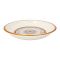 Sky Melamine Nihari Plate, Golden, 8 Inches, Elegant Design, Durable Tableware