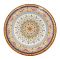 Sky Melamine Thal, Medium, Golden, 15 Inches, Elegant Serving Plate, Durable Design