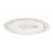 White Diamond Flat Plate, 10 Inches, No. 136