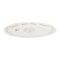 White Diamond Rice Dish, 14 Inches, No. 136