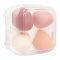 Lameila Makeup Sponge Puff, 4 Piece, Multi Color, A80174