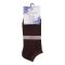 Cottheaven Men-Pack Shoe Liner Ankle Socks, Brown