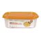 Appollo Crisper Microwave Food Container, 3-Piece Set, Small, Orange