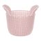 Appollo Grace Basket 3, 9x7x5.5 Inches, Peach