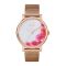 Timex Women's Rust Gold Round Dial With Bracelet Analog Watch, TW2U18700