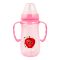 Potato U Healthy Large Wide Neck Feeding Bottle, Pink, 280ml, P-10675