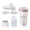 Braun Silk Epil 9 Wet & Dry Epilator, White/Pink, 9880