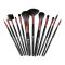 Cosmee Makeup Brushes Set & Brush Case, 12-Pack