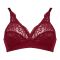 IFG Blossom Bra, Maroon, 002