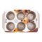 Elegant Bakeware 6 Cup Muffin Pan, EB5204