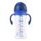 Baby World Contra Colic Wide Neck Feeding Bottle With Handle Blue, BW2031