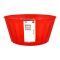 Appollo Milan Bowl, Red, 3 Liters