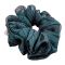 Sandeela Silky Classic Scrunchies, Printed Beige/Green/Beige, 03-02-3001, 3-Pack