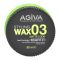 Agiva Professional Hair Style's Styling Wax 03 Matte Look, Technology+Keratin For Amazing Hair Styles, Perfect Control, Extreme Stability, 90ml