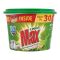 Max Lemon Dishwashing Paste Lime, Green, With Real Lemon Juice, Tough On Grease, Soft On Hands, With Glycerin, 750g