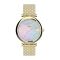 Timex Women's Yellow Gold Round Dial & Bracelet Analog Watch, TW2T79100