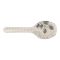 Sky Melamine Leaf-Print Big Rice Spoon, Grey, Elegant Kitchen Utensil, Durable Design