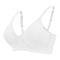 BLS Carole Wireless and Non-Padded Cotton Bra, White, BLS91053