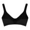 BLS Carole Wireless and Non-Padded Cotton Bra, Black, BLS91053