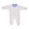 Dynamic Kids Romper With Socks Printed, Blue