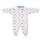 Dynamic Kids Romper With Socks Printed, Blue