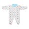 Dynamic Kids Romper With Socks Printed, Ferozi