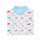 Dynamic Kids Romper With Socks Printed, Ferozi