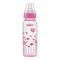 Pigeon Flexible Clear Soft & Elastic PP Feeding Bottle, Pink, 240ml, A79228