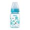 Pigeon Flexible Clear Soft & Elastic PP Feeding Bottle, Blue, 120ml, A79225