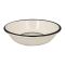 Sky Melamine Custard Bowl, Black, Classic Design, Dessert Dish