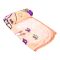 Plushmink Tiny Tots Cot Baby Blanket, Fawn