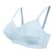 BLS Colette Wireless and Non-Padded Cotton Bra, Sky, Blue BLSD01